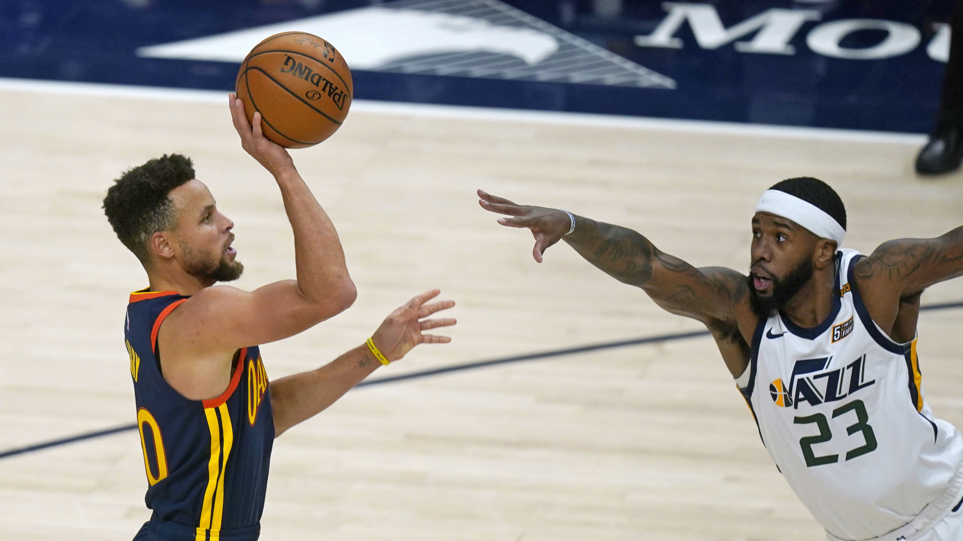 Warriors Jazz Basketball